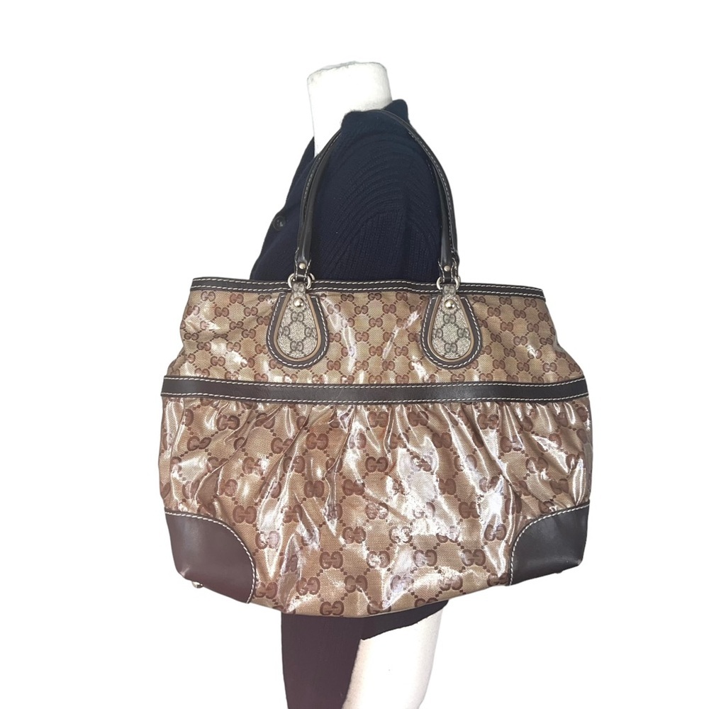 Gucci mix crystal shoulder logo bag medium rare - Picture 5 of 16